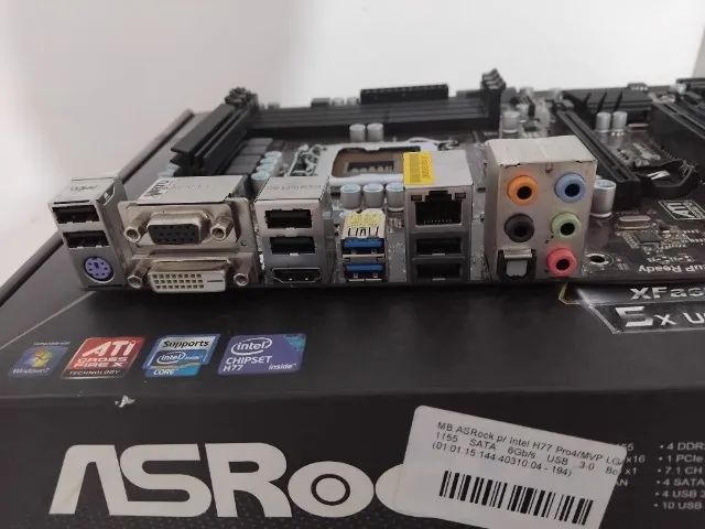 Placa-Mãe AsRock H77 Pro4/MVP - Peças de Hardware - São Lourenço