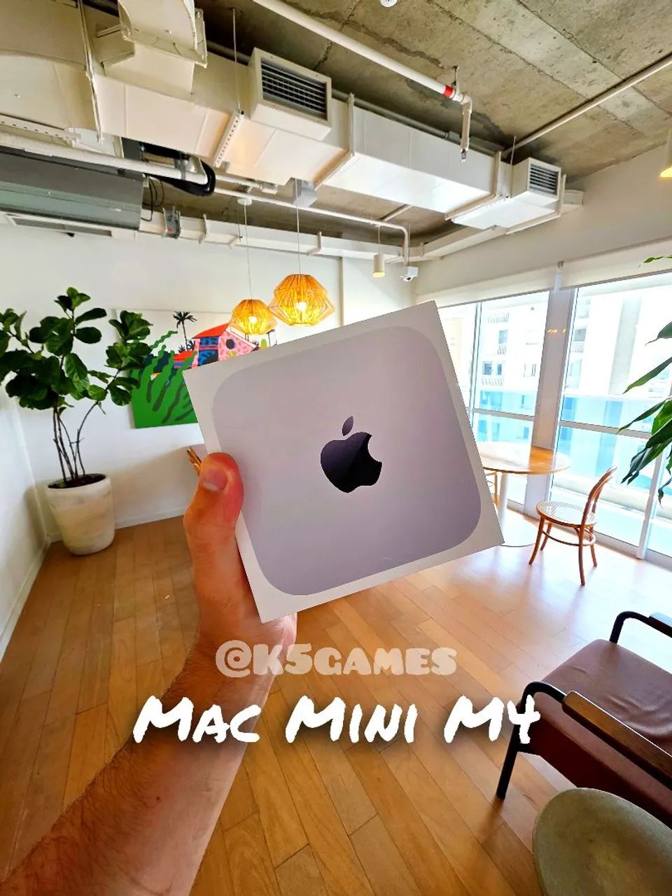 Mac Mini M4 16GB 256GB - Silver Lacrado - COMPRE COM SEGURANÇA ABC SP