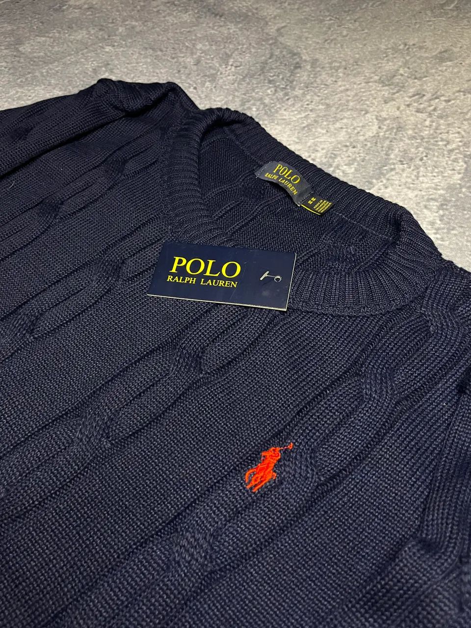 Suéter Tricot Ralph Lauren - Azul Marinho - Foto 2