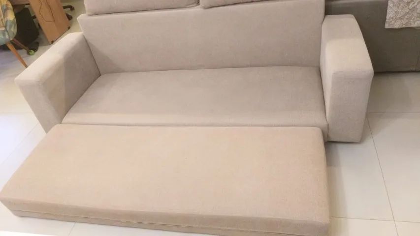 Sofá-cama usado em perfeito estado. - Foto 3