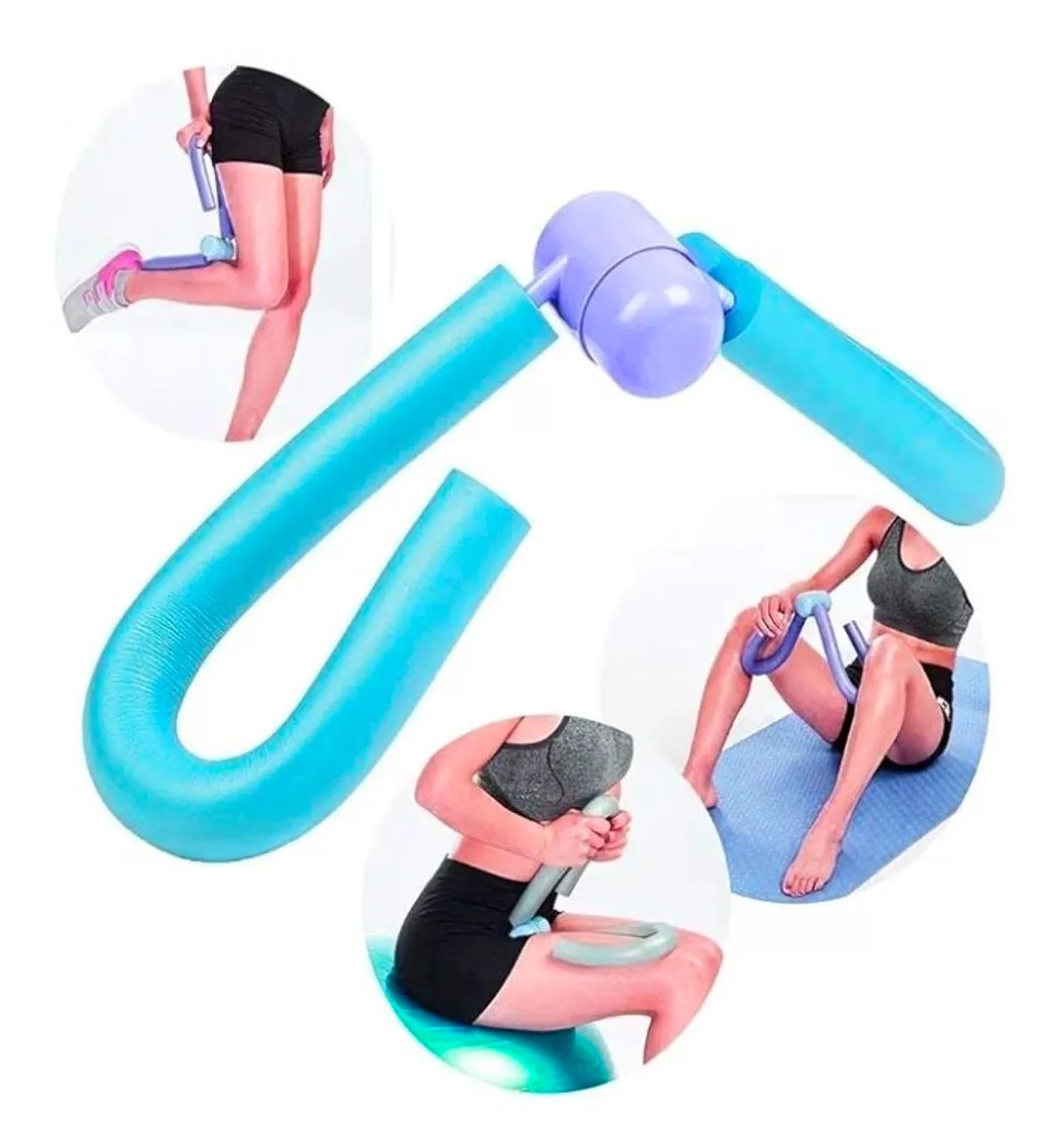 Aparelho Exercitador Borboleta Adutora Braços Coxas Glúteos Exercícios Pilates Yoga