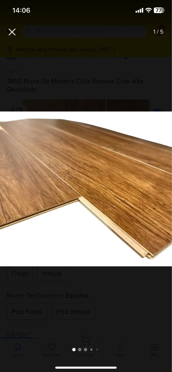 Piso de encaixe