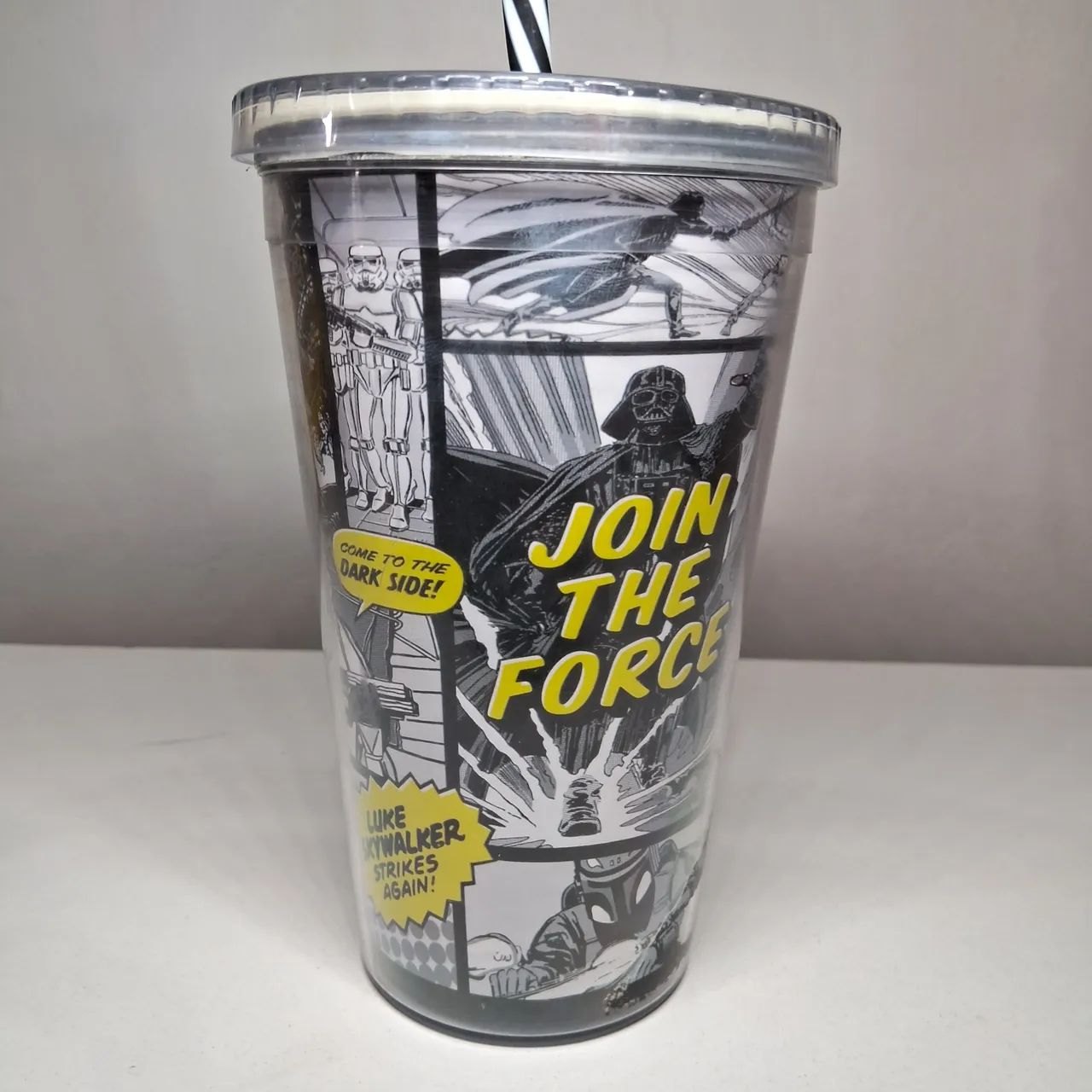 Star Wars - Copo Original Colecionavel Com Canudo da Imaginarium