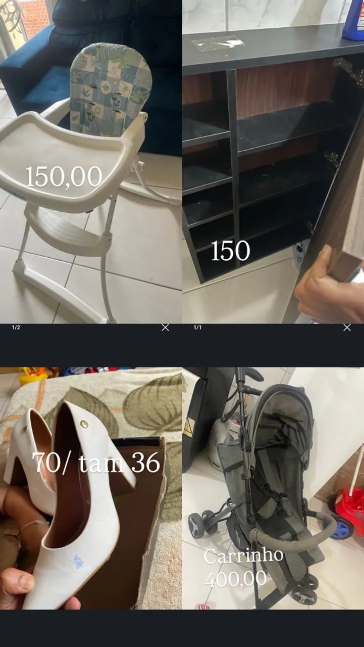Vendo essas coisas 