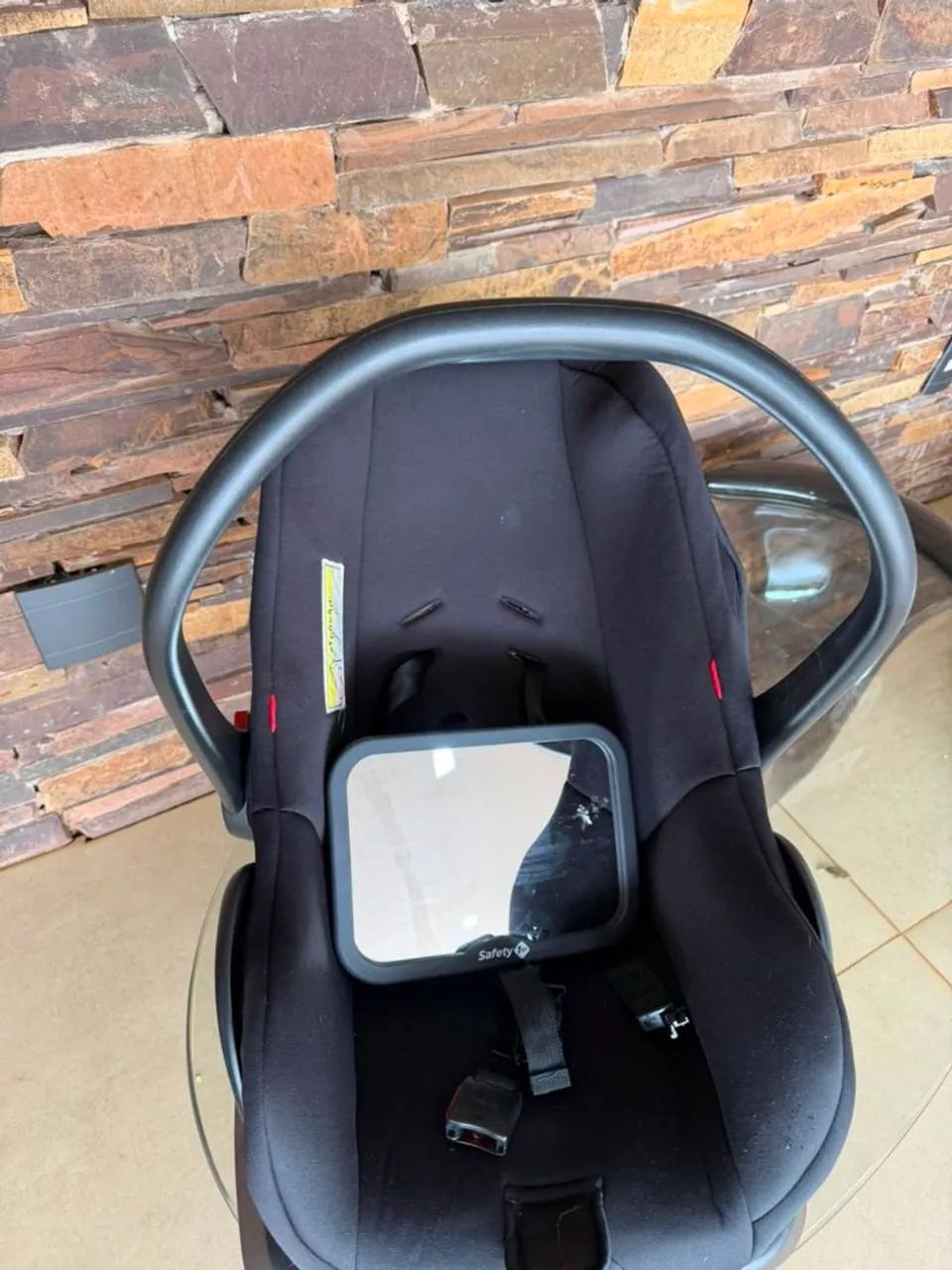 Bebê Conforto Preto - Ótimo Estado