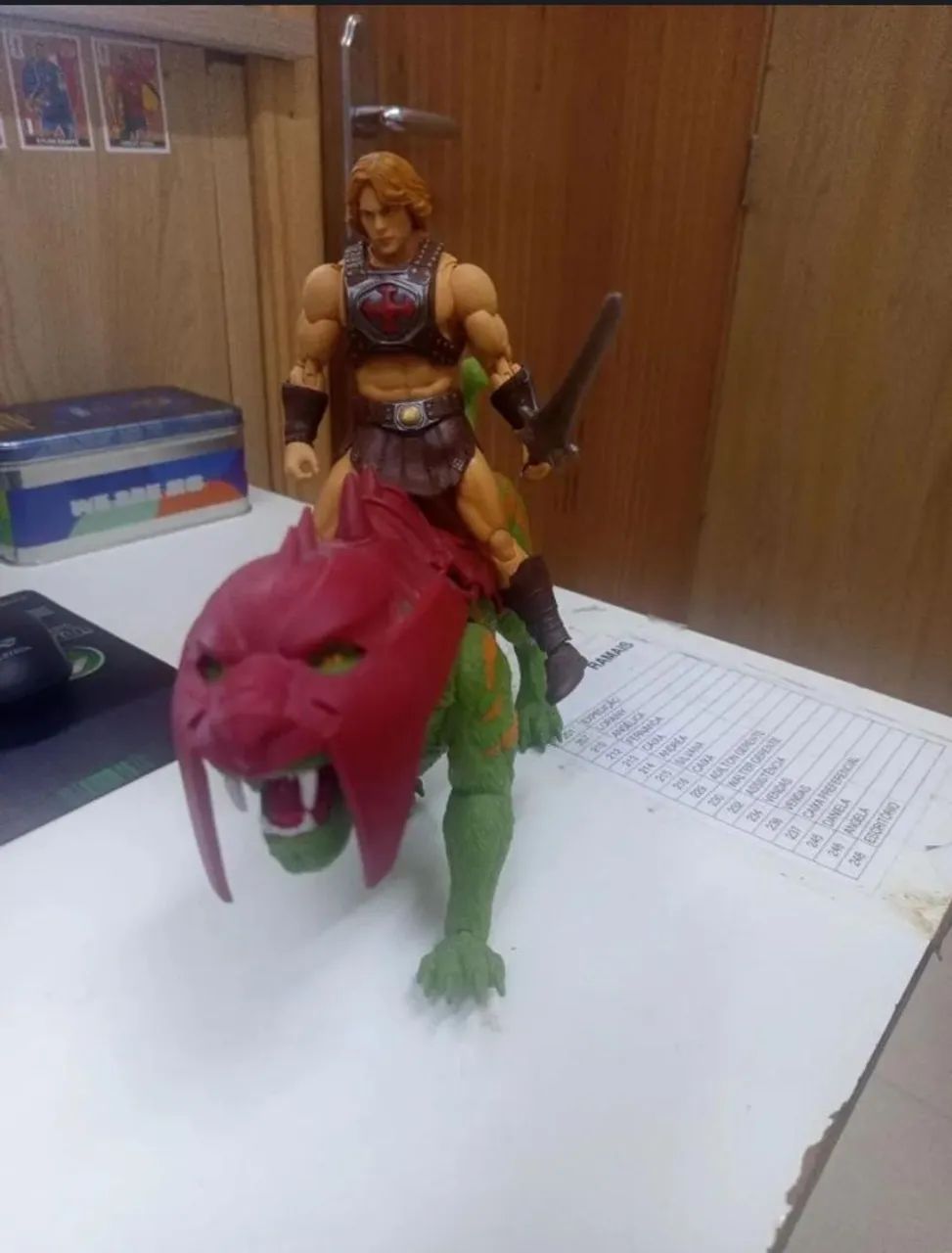 He man + Gato guerreiro 2026