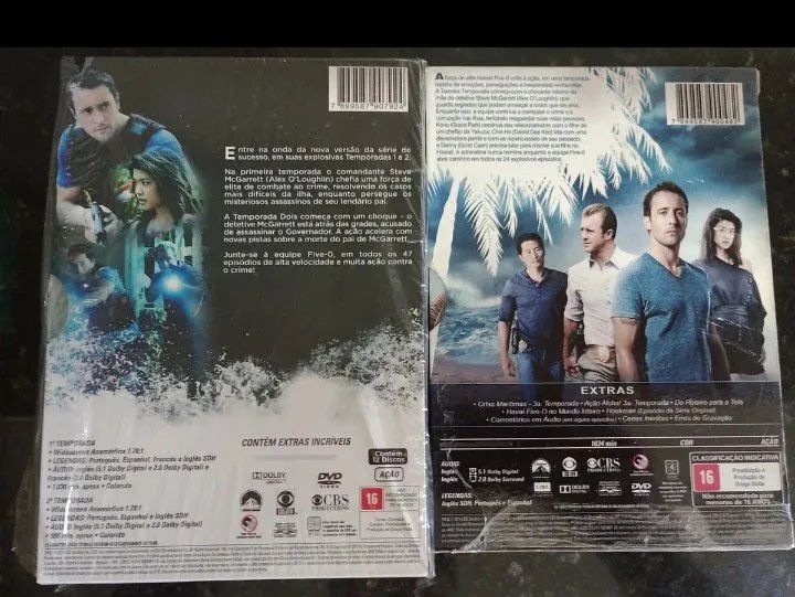 Hawaii Five-0 Temporadas 1 ao 3 em DVD - DVD, Blu-Ray e Vídeo