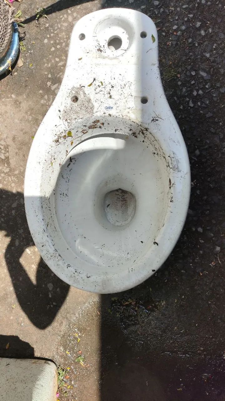 Vaso com caixa acoplada 
