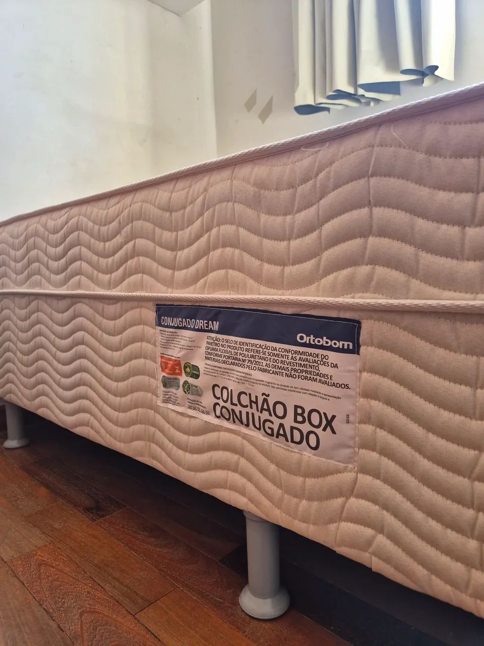 CAMA BOX SOLTEIRO COM COLCHÃO + PILLOW TOP - Foto 4