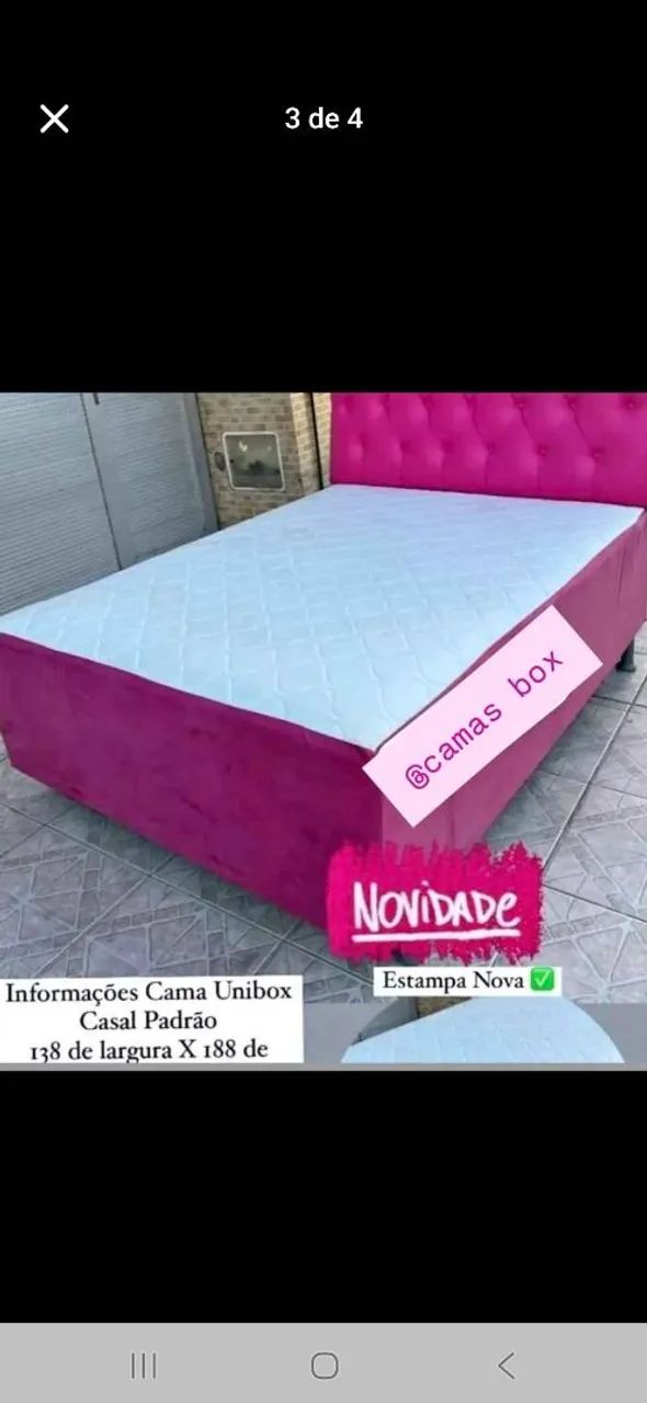 Camas box super Marcia e confortável 