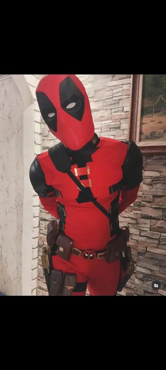 Cosplay fantasia do Deedpool original  - Foto 5