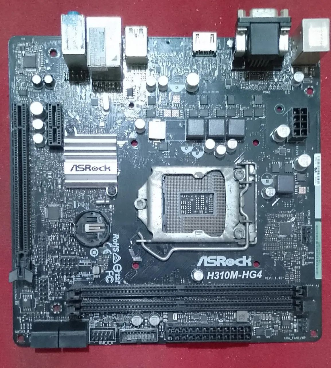 Placa mae DDR4 ASRock H310M-HG4