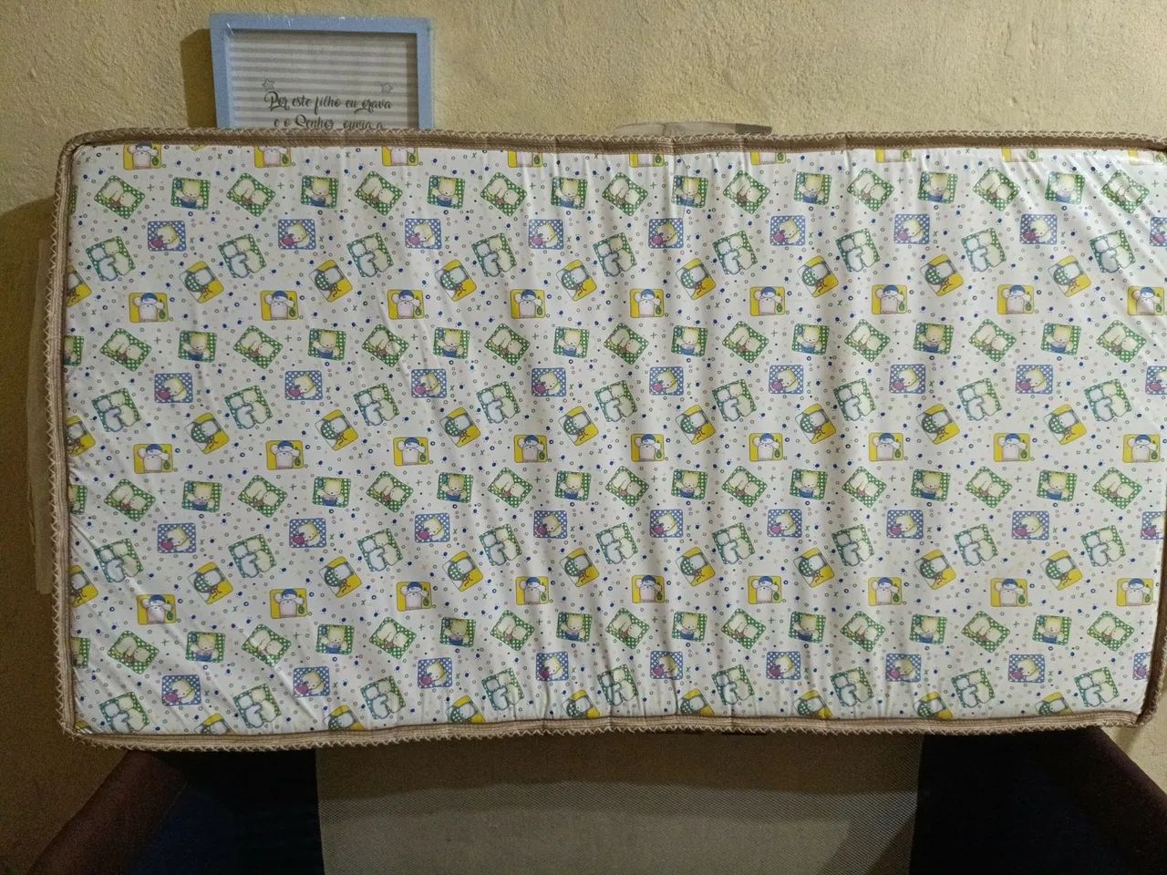 Colchão de berço infantil 70x130x90 Espuma D18 Pro Dormir Advanced Baby Protel