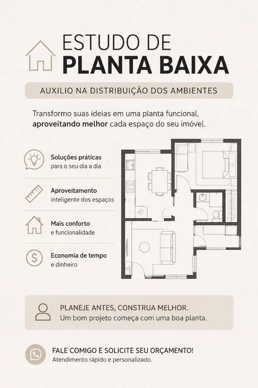 ARQUITETO - PLANTA BAIXA - ONLINE PARA TODO O BRASIL 