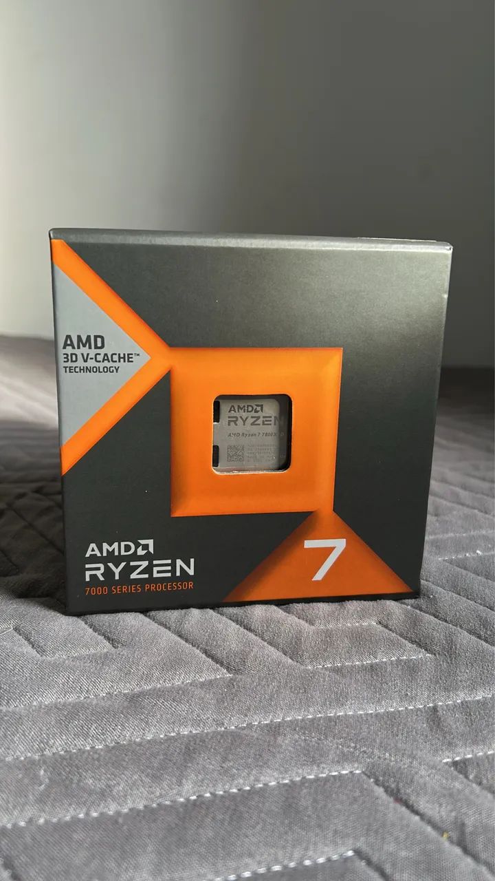 Processador AMD Ryzen 7 7800X3D - 8 Núcleos / 16 Threads | AM5