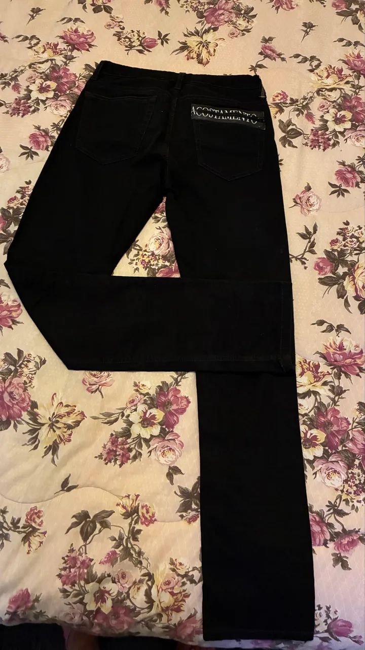 Calça jeans masculina tamanho 14. - Foto 2
