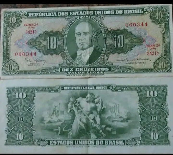 Seis Cédulas Antigas / Preço para as seis - Foto 3