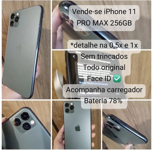 IPHONE 11 PRO MAX 256GB - Celulares e Smartphones - Vila Nova