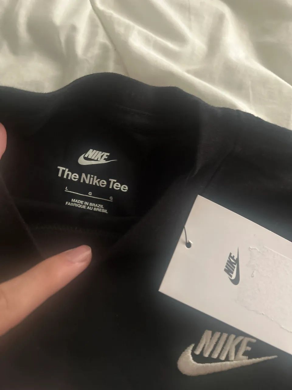 Camisa Padrão Nike Preta Original - Foto 3