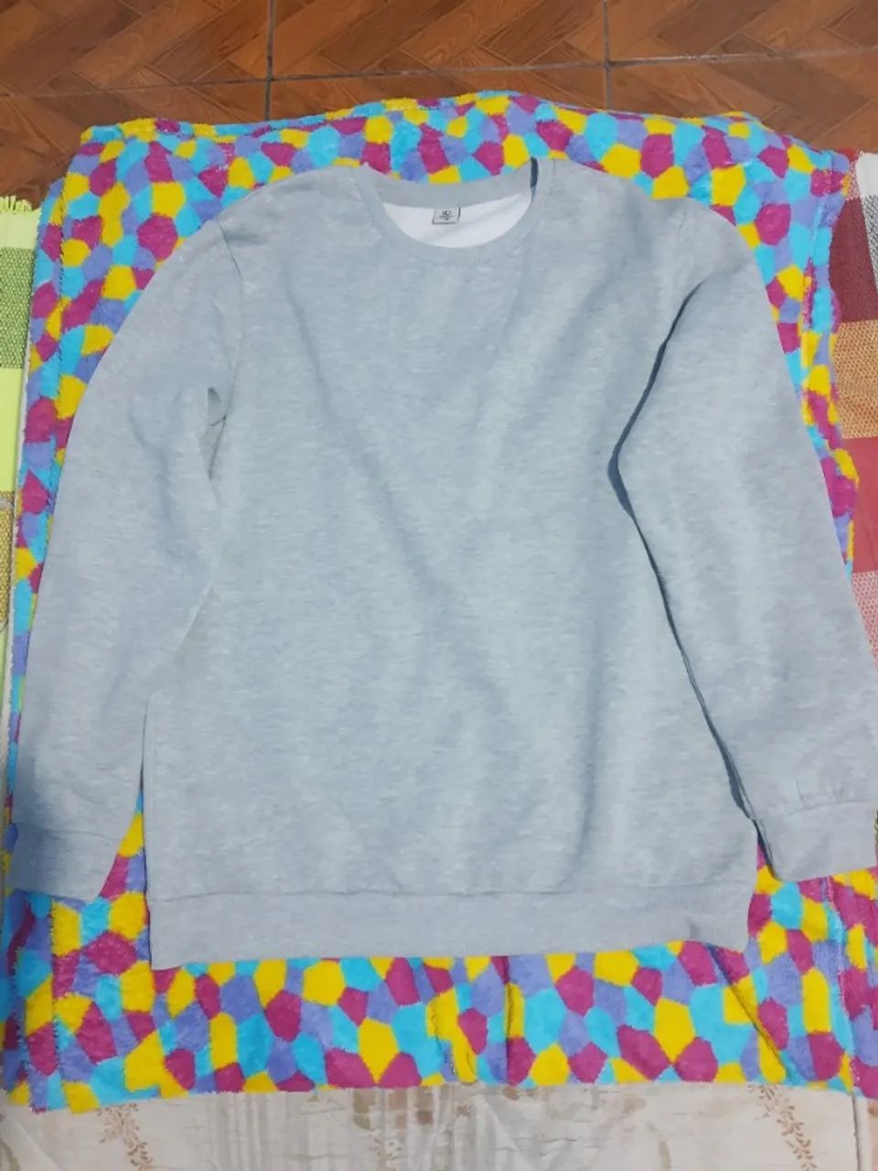 Blusa de moletom masculino Nova  - Foto 2