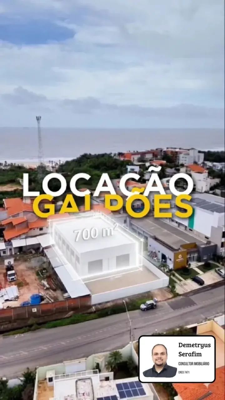 2 Galpões Comerciais para Locação - Quintas do Calhau