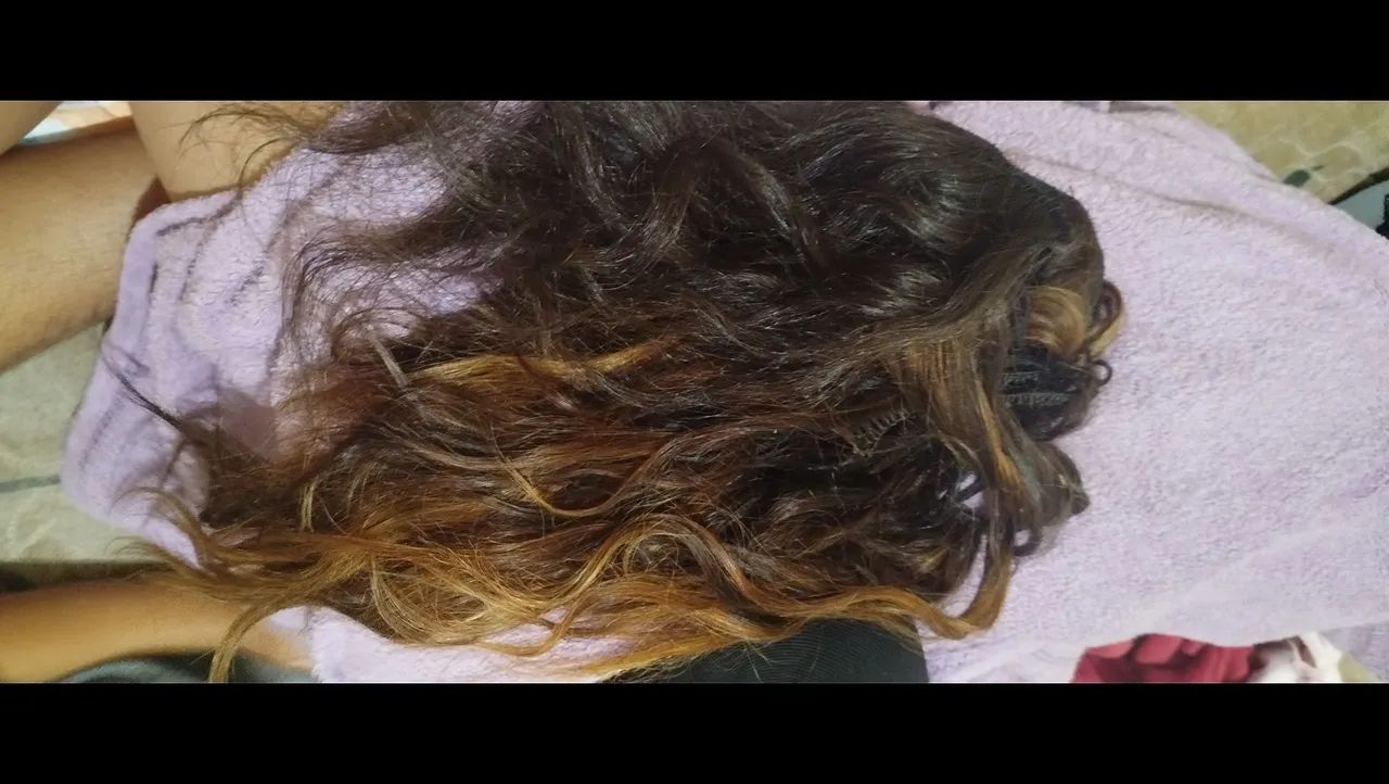 Vendo cabelo humano 7 telas 