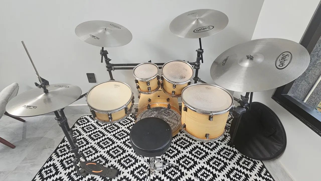 Bateria Acústica RMV Completa - Foto 2