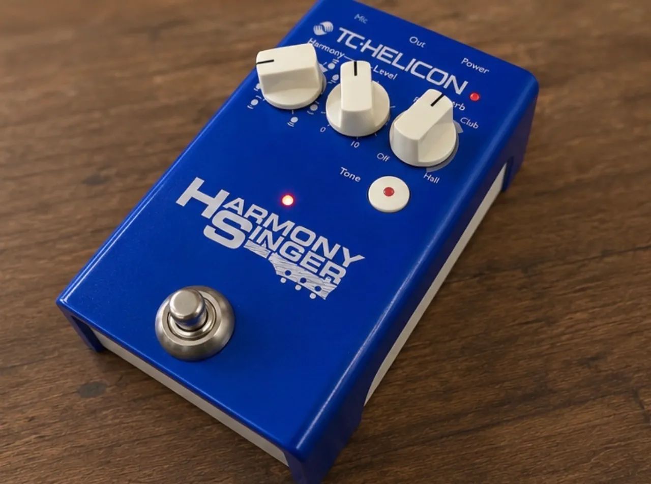 Pedal de voz TC Hélicon Harmony Singer - Instrumentos musicais