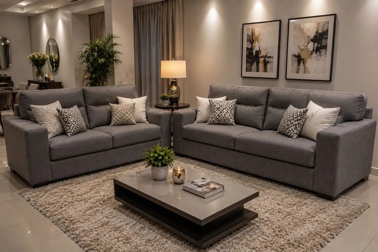 Conjunto de sofa 2 e 3 lugares