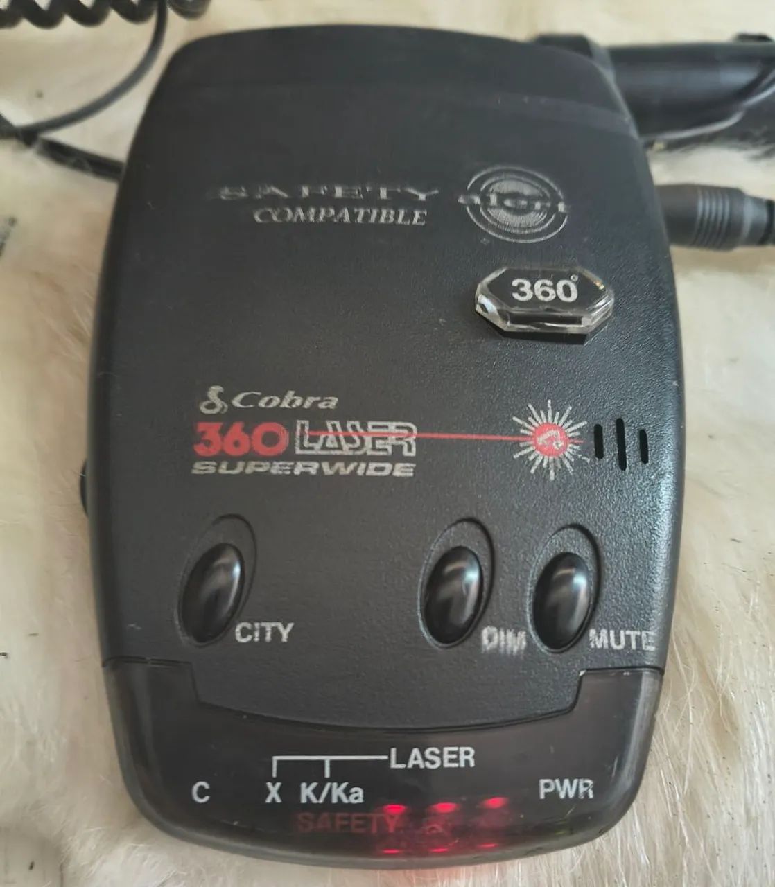 Detector de radar antigo Cobra 360 - Foto 4