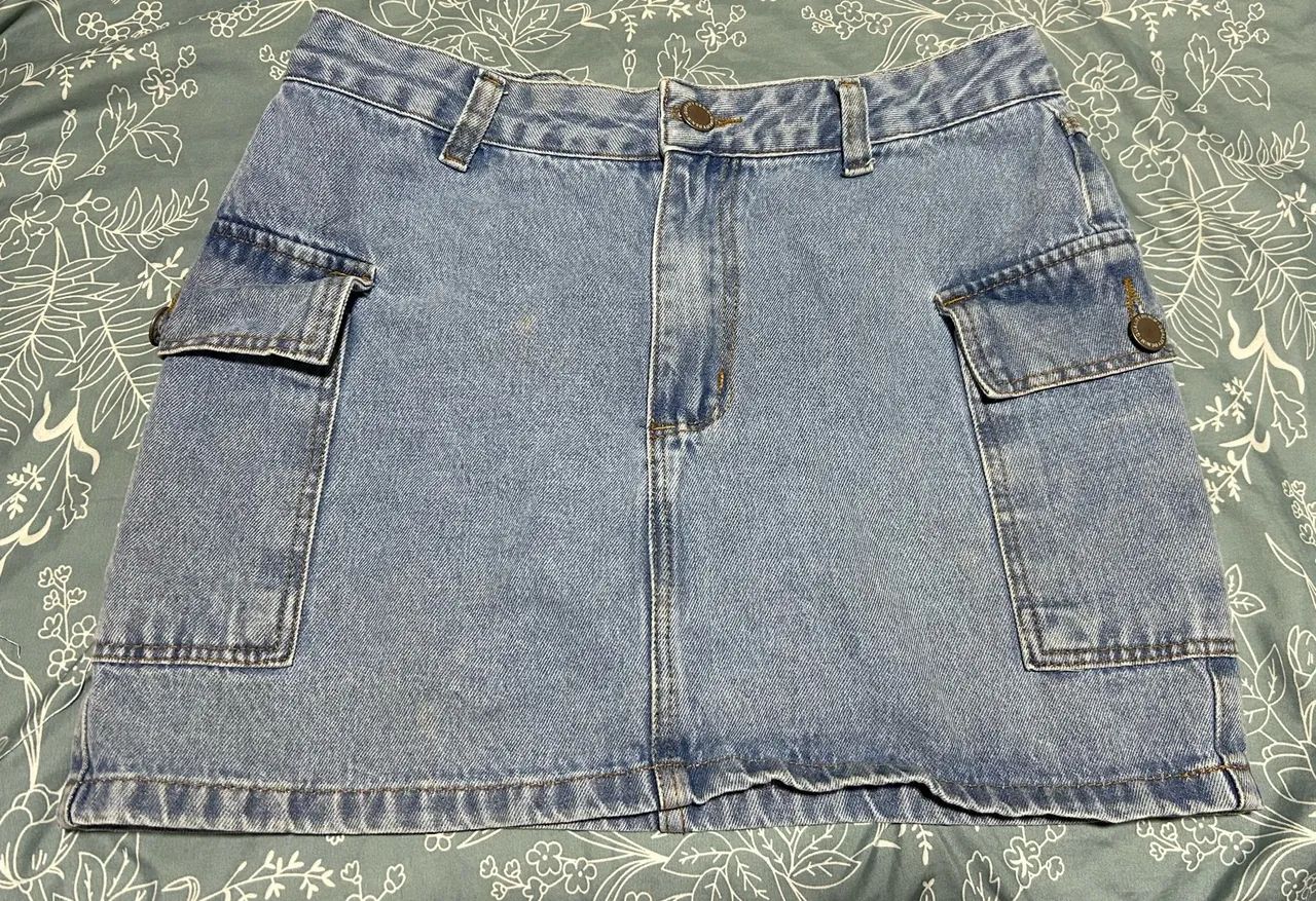 Short jeans e saia jeans  - Foto 3