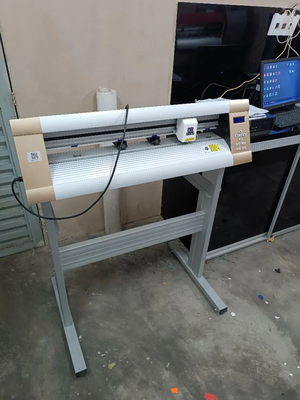 OPORTUNIDADE!!! Plotter Ecosolvente + plotter de recorte + solda banner  - Foto 3