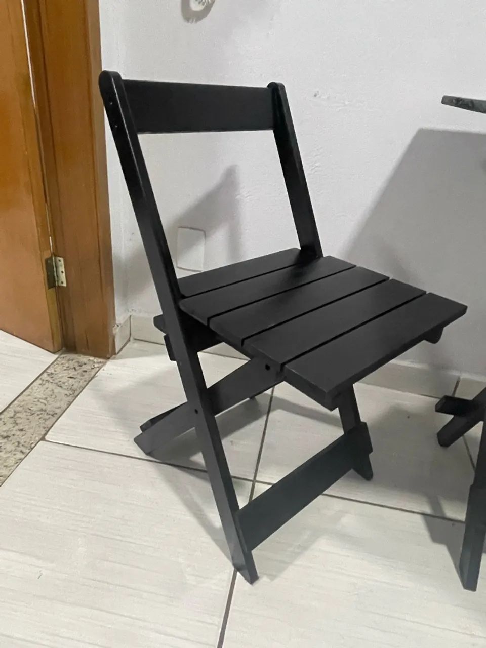 Mesa e cadeiras dobráveis  - Foto 2