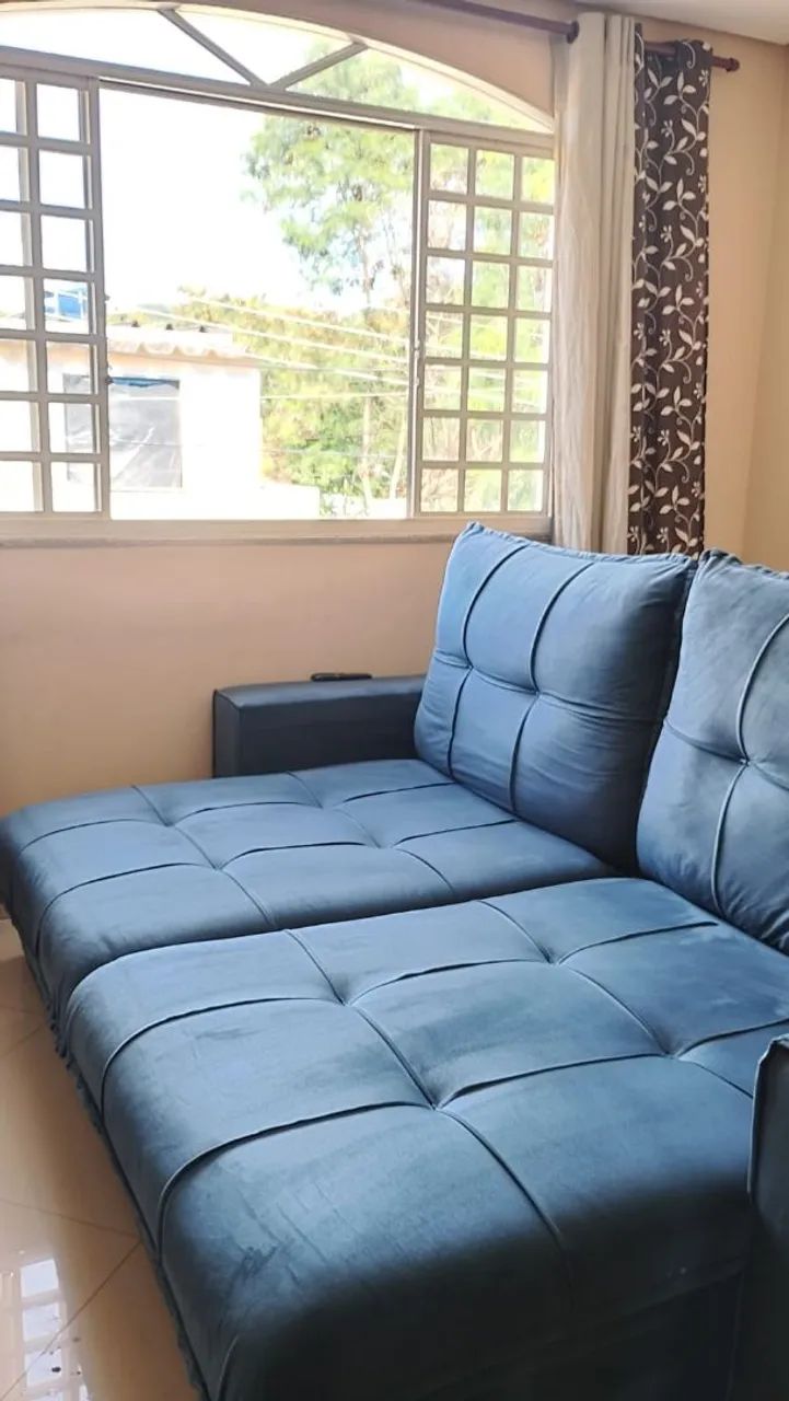 Sofá retrátil de 3 lugares463752733006254080