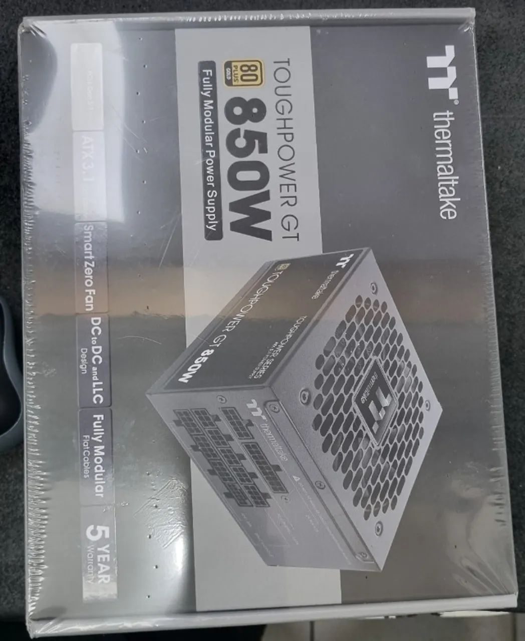 Fonte real Thermaltake Toughpower GT 850W full modular 80 plus