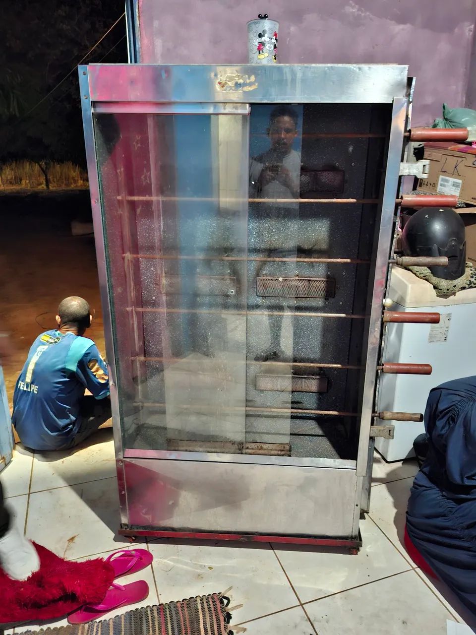 Máquina de frango assado  - Foto 2