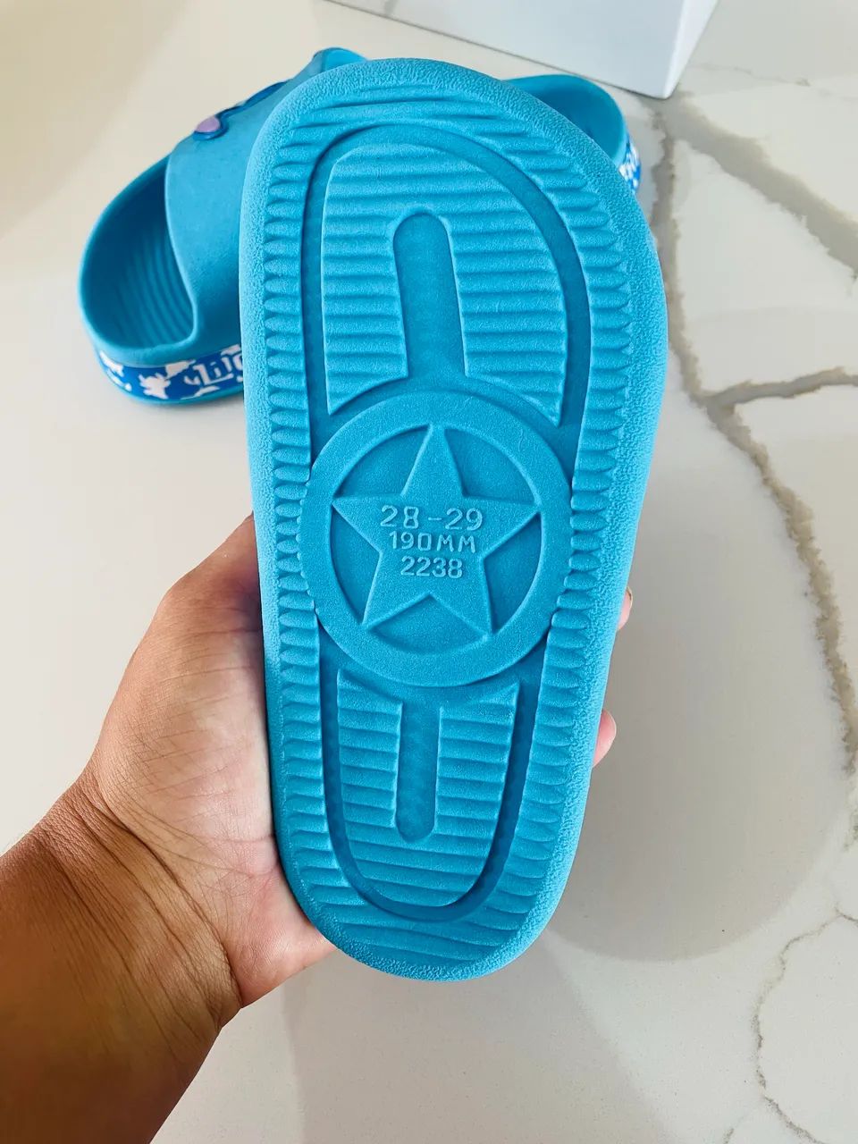 Chinelo Slide Infantil Tamanho 28/29 - Foto 2