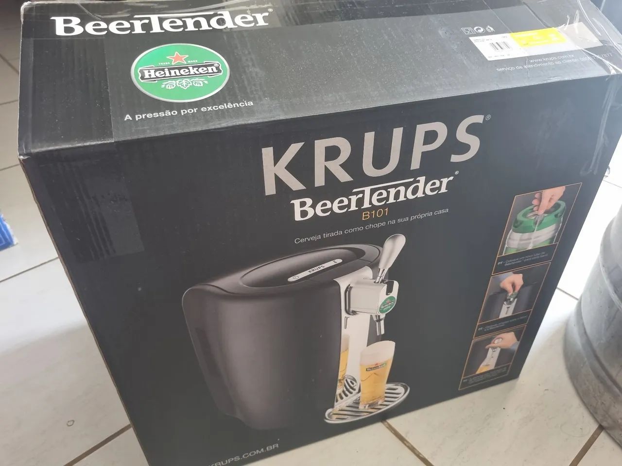 Chopeira heiniken cerveja
