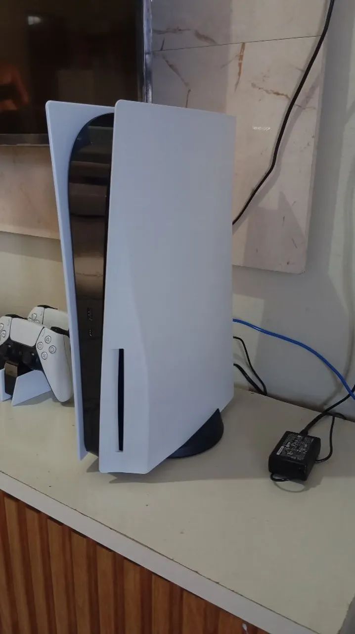 PS5 COMPLETO 2 CONTROLE + DOCK  - Foto 3