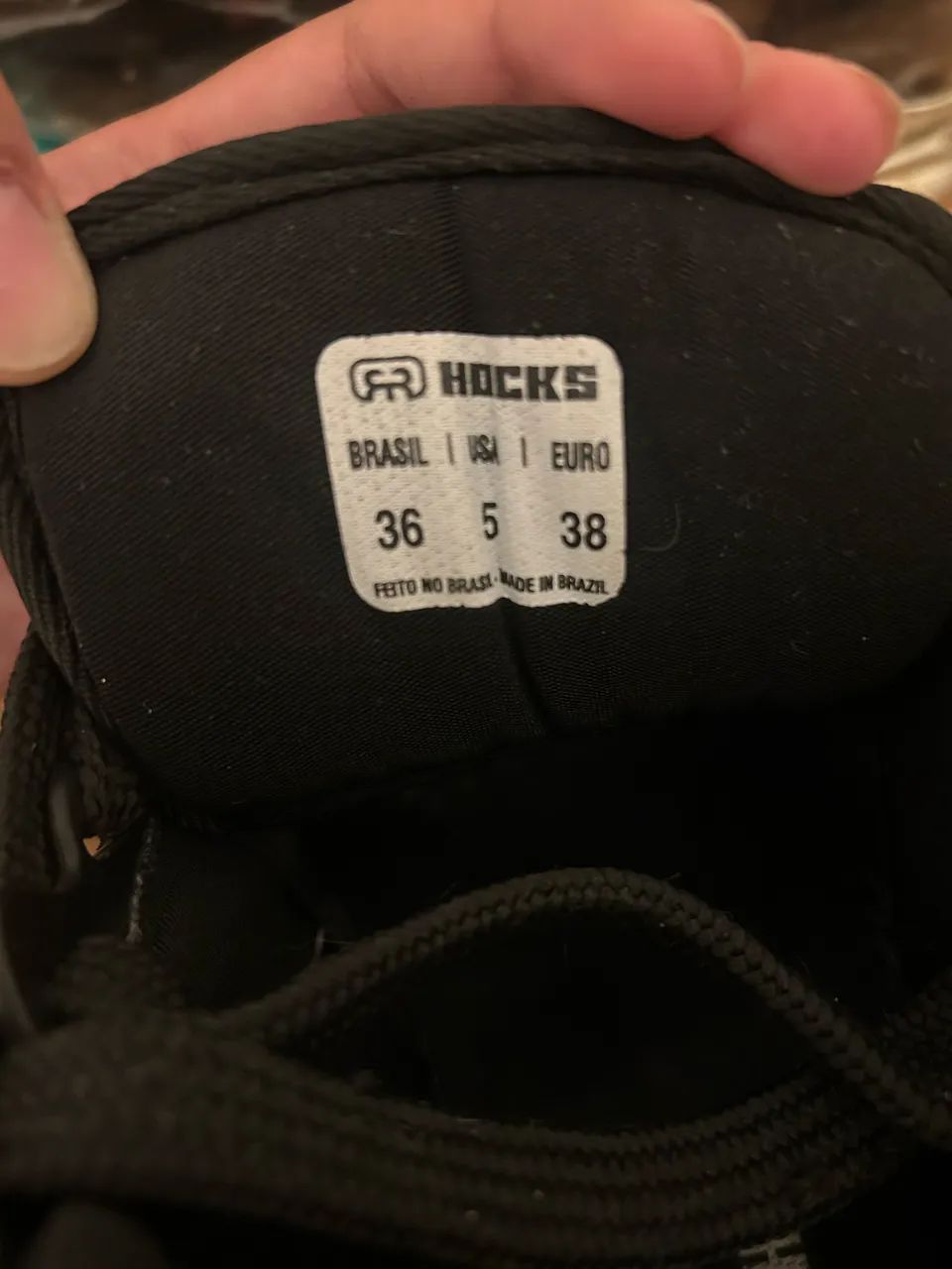 Tênis Hocks Bold - Preto Spectro | Tamanho 36 | Estado de novo - Foto 2