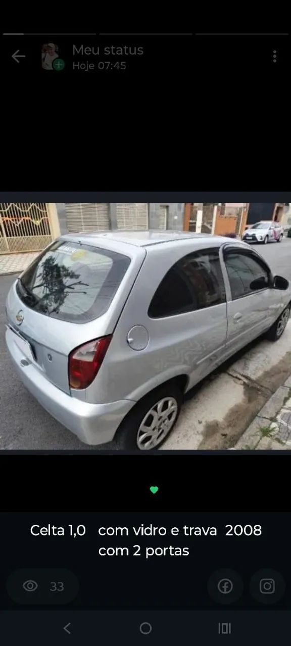 Celta motor 1,0 com vidro elétrico  - Foto 3