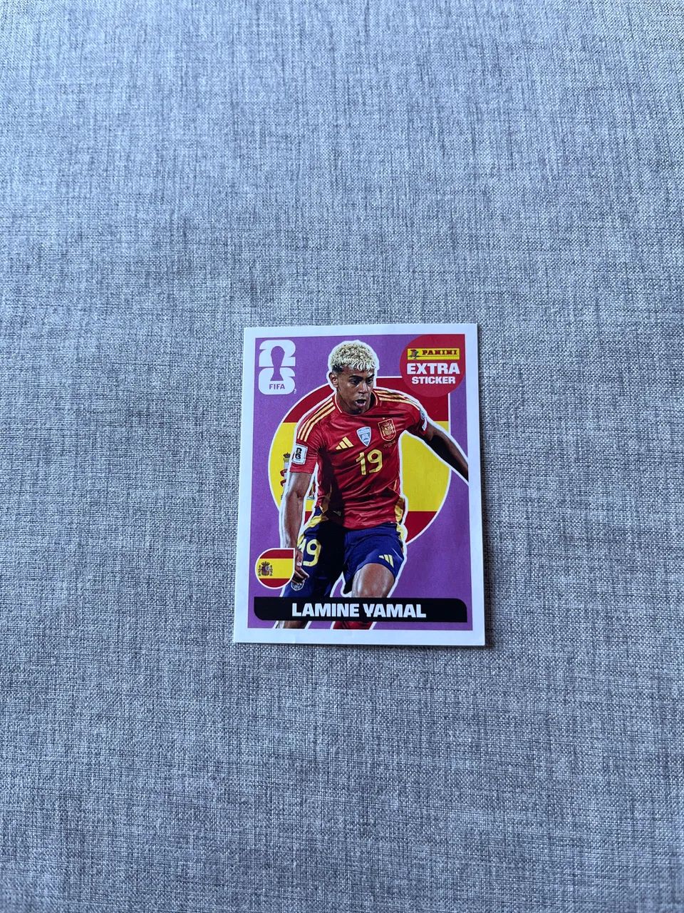 Figurinha legend Lamine Yamal Nova