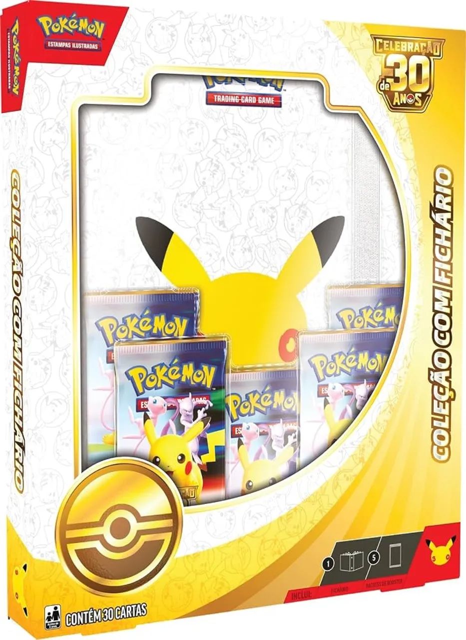 Pokémon TCG: 30th Celebration - Binder Collection PT-BR