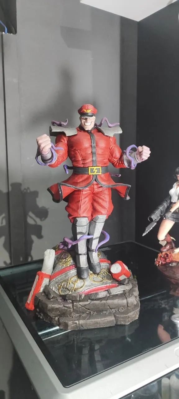 M Bison - street fighter - action figure - Foto 3