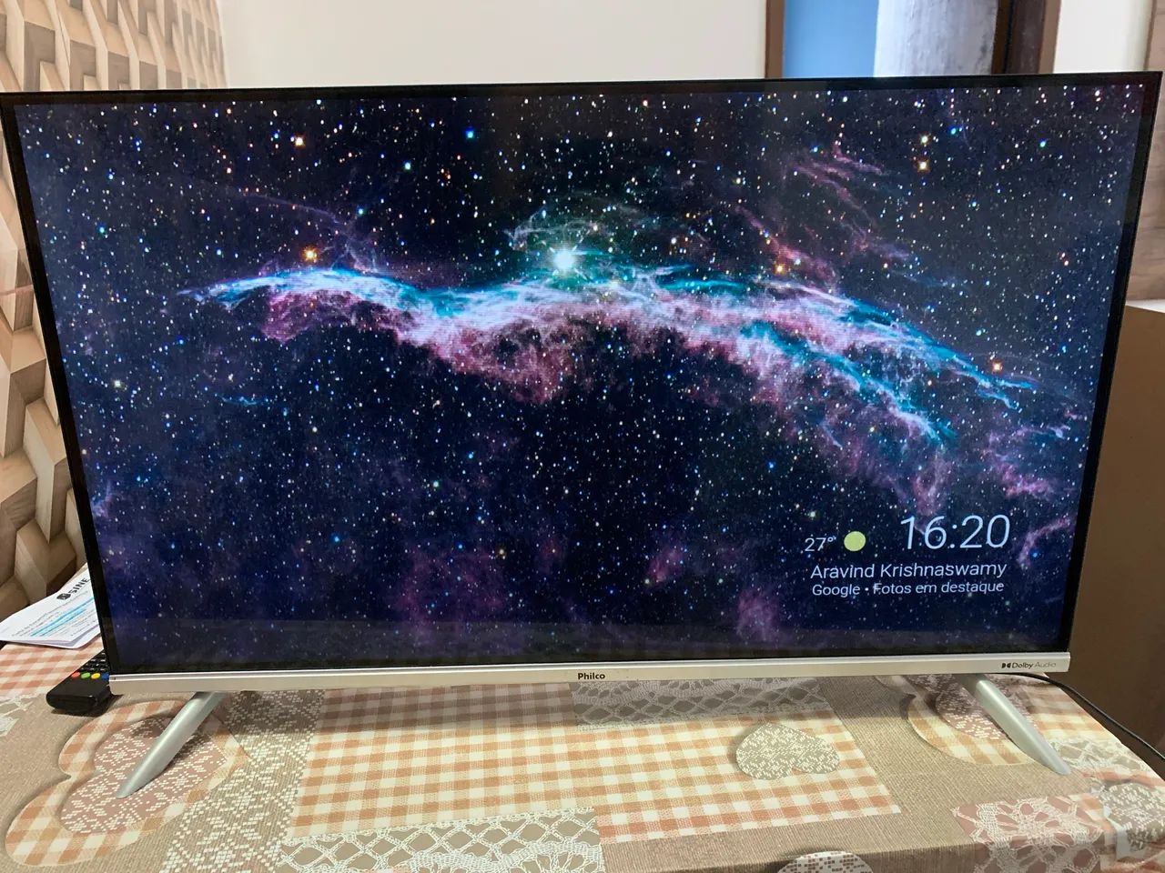 Smart Tv Philco 32 polegadas com controle remoto. - Foto 3