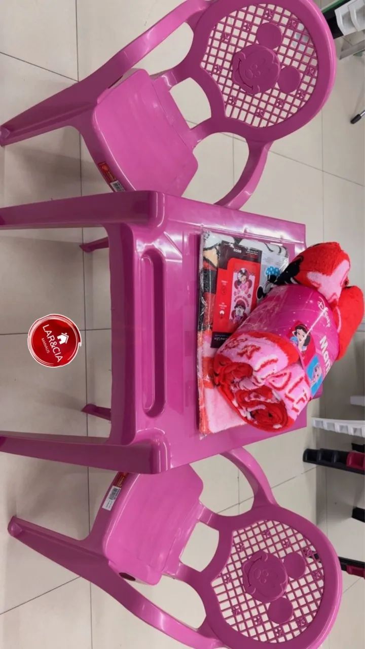   Conjunto Infantil Mesa e 2 cadeiras  - Foto 4