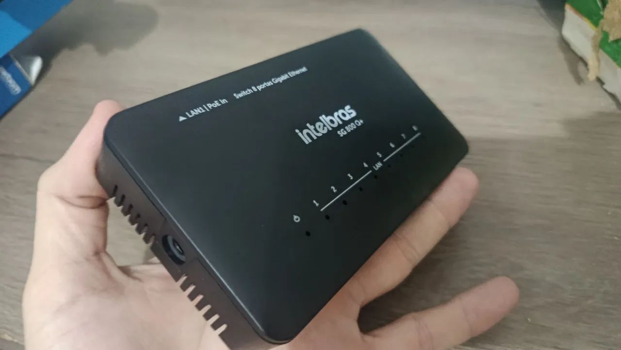 Switch 8 portas Gigabite Ethernet Intelbras - Foto 4