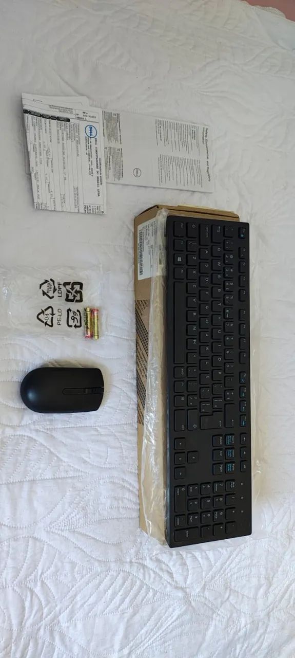 Teclado e mouse sem fio Dell KM636