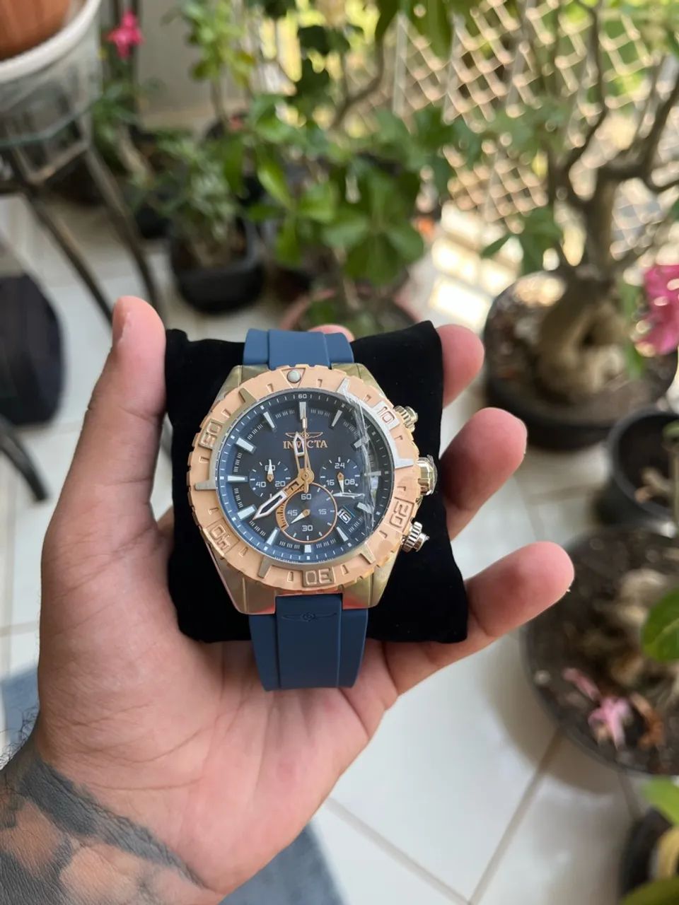 Relógio Invicta Aviator, Quartzo de aço inoxidável  - Foto 2