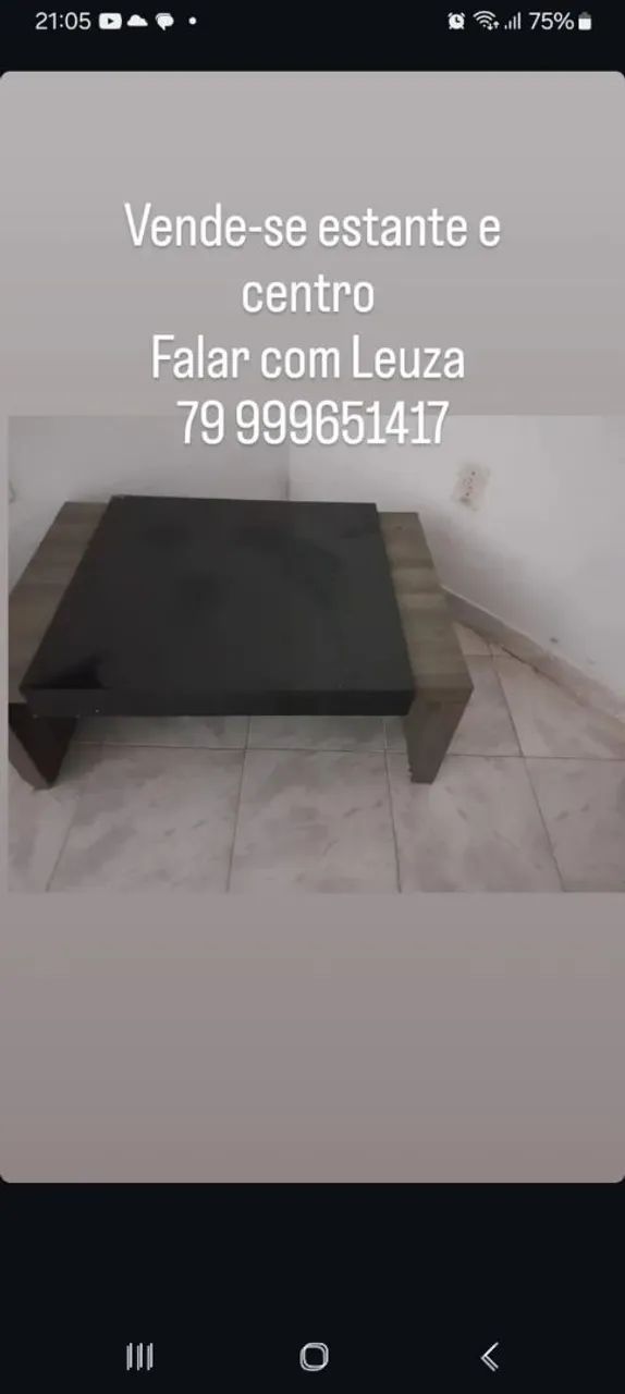 Vende-se painel de televisão com espaço e um centro de sala - Foto 2